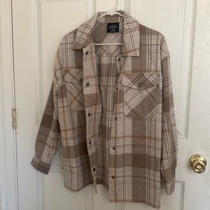 Oversized flannel